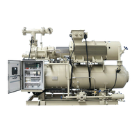 Système de réfrigération à l'ammoniac MYCOM NH3, unité de condensation, compresseur à vis à deux étages, moteur 380V/220V -60, gain de place, refroidissement rapide