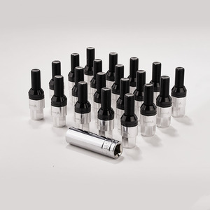 Écrous de roue M14X1.25 28mm Or Noir Coniques Pour BMW Mercedes Benz Audi Acier Fabriqué en Allemagne - Product Image 2