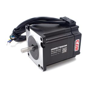 ยูโรบอท UIM5756CM เซอร์โวมอเตอร์สเต็ปเปอร์ 24-48VDC 2.8A NEMA 23 พร้อมตัวเข้ารหัสควบคุมแบบวงปิด - Product Image 1