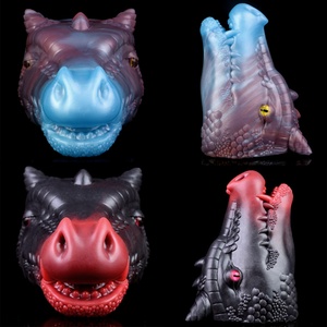 Masturbador Masculino de un Solo Canal Estilo Dragón, Copa de Fantasía Realista con Diseño Animal, 2 Opciones de Color - Product Image 1