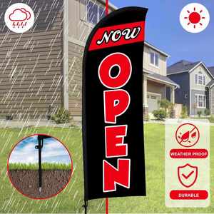 Custom Logo Digital Printing Promotional Tear Drop Feather Flag <b>Banner</b> for Advertising - Product Image 3