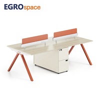 EGROspace Mobilier de bureau professionnel haut de gamme, poste de travail modulaire combiné pour coworking