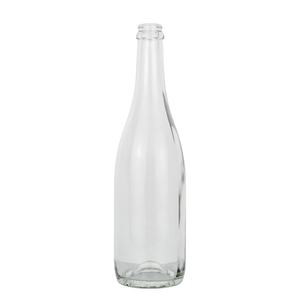 लक्जरी 750 एमएल चीन में बने टेकीला शैंपेन के लिए स्क्रू ढक्कन के साथ खाली राउंड बॉटम ग्लास की बोतल - Product Image 1