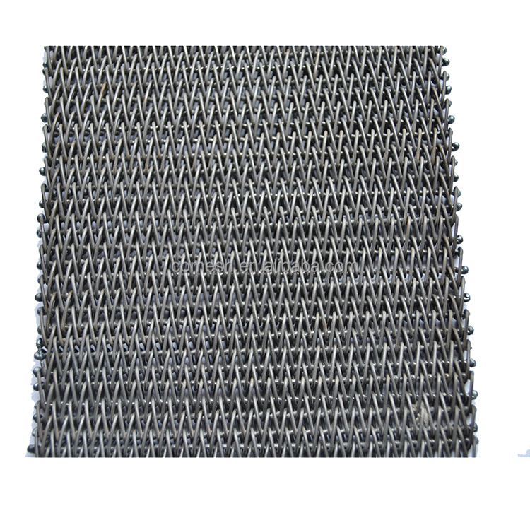 316 Stainless Steel Flat Flex Assembly Line Conveyor Belt For Delivery Food