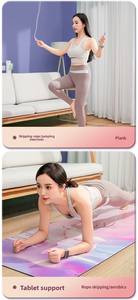 Tapis de yoga et de fitness chauffant électrique en graphène, lavable, antidérapant, absorbant les chocs, silencieux, épaissi, élargi, universel pour l'extérieur et le saut - Product Image 5