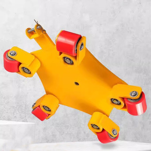 3ton đến 15ton 360 độ xoay Heavy Duty phổ Heavy đối tượng di chuyển Shifter với PU bánh xe thép bánh xe nền tảng giỏ hàng - Product Image 2