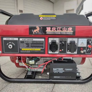 Jt4500cx <b>Gasoline</b> <b>Generator</b> 234 Kw Single Phase 110 220 380 V Air Cooled Portable For Home Outdoor Use - Product Image 3