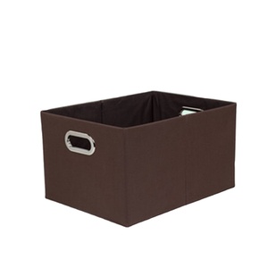 Trang Chủ Tổ Chức Thùng Lưu Trữ Vải Có Thể Gập Lại Hộp Lưu Trữ Tệp Màu Vàng Đa Năng - Product Image 5