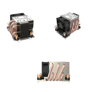 الأكثر مبيعًا 12 فولت تيار مستمر 4pin PWM سطح المكتب 2U مكتب خادم التبريد Intel LGA مبرد وحدة المعالجة المركزية مروحة الكمبيوتر - Product Image 5