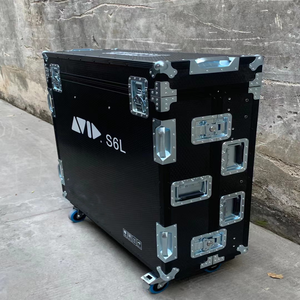 เคเคแมร์ค กล่องใส่เครื่องผสมเสียงแบบพกพา รุ่น Avid Venue <span class=keywords><strong>S6L</strong></span> 48D 32D 24D 24C 16C  วัสดุอลูมิเนียมพับได้ พร้อมล้อเลื่อน รุ่น Doghouse Multi Mixer Flight case - Product Image 2