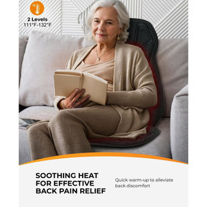 Coussin de <span class=keywords><strong>massage</strong></span> dorsal chauffant avec fonction d'arrêt automatique pour la maison, le bureau et les adolescents - Product Image 4