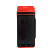 Terminal Punto de Venta Portátil Inteligente de 5.5 Pulgadas para Restaurantes I9100 NFC I9000s, Pago Inalámbrico, Recibo Térmico, 4G Android, con Impresora I9000s