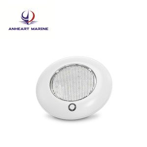 โคมไฟเพดาน LED ยี่ห้อ Anheart Marine 12Vdc แสงสีขาวเย็น ติดตั้งบนพื้นผิว ฐานพลาสติก ฝาครอบ PMMA - Product Image 1