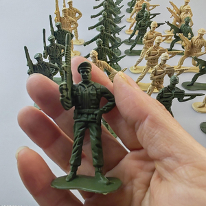 50 Pezzi Grandi Soldatini in Plastica da 6 cm, Giocattoli Educativi, Accessori per Tavolo <span class=keywords><strong>di</strong></span> Sabbia, Giocattoli Classici per Bambini - Product Image 3