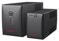 SANTAK Robust S RS650 650VA 360W UPS Interactivo en Línea con Estabilizador de Voltaje AVR Integrado para PC Doméstica, CCTV y Router WiFi
