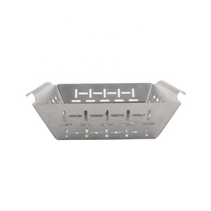 Cestas para parrilla, cesta para asar verduras de alta resistencia también para carne de pescado y camarones, adecuada para todas las parrillas, barbacoa y ahumadores - Product Image 5