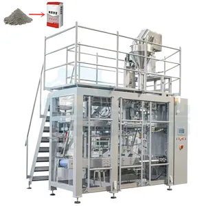 Fully Automatic 5-50kg Briquettes Coal Pillar Biomass Particles Kaolin Clay Bagging Weighing Filling High speed Packing Machine