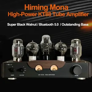 Amplificateur à tubes Himing Mona LXY KT88, version bois, haute puissance, 2.0 canaux, HIFI, amplificateur manuel pur à une seule sortie, avec emballage - Product Image 5