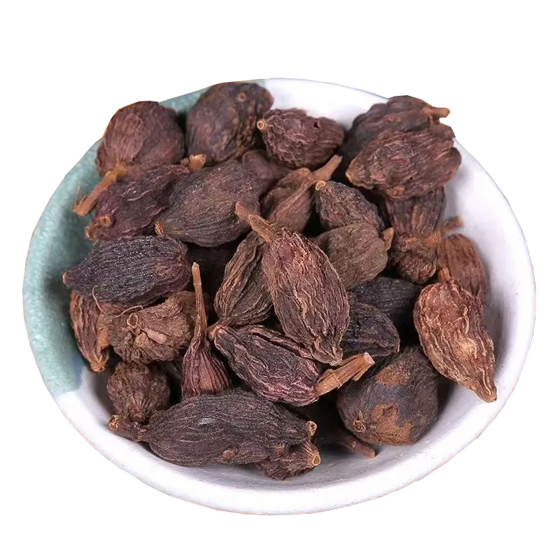 HUARAN Venta al por mayor Especias y hierbas individuales Grado superior Precio bajo Amomum seco Tsao-ko Cardamomo negro seco