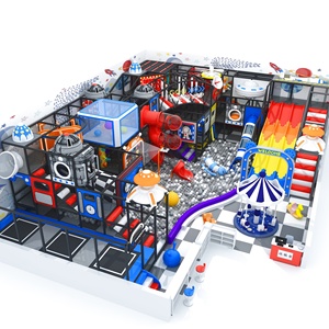 Nuevo Diseño de Parque Infantil Interior con Temática Espacial, Tobogán Grande Comercial para Interiores, Equipo de Parque de Diversiones para Niños - Product Image 2