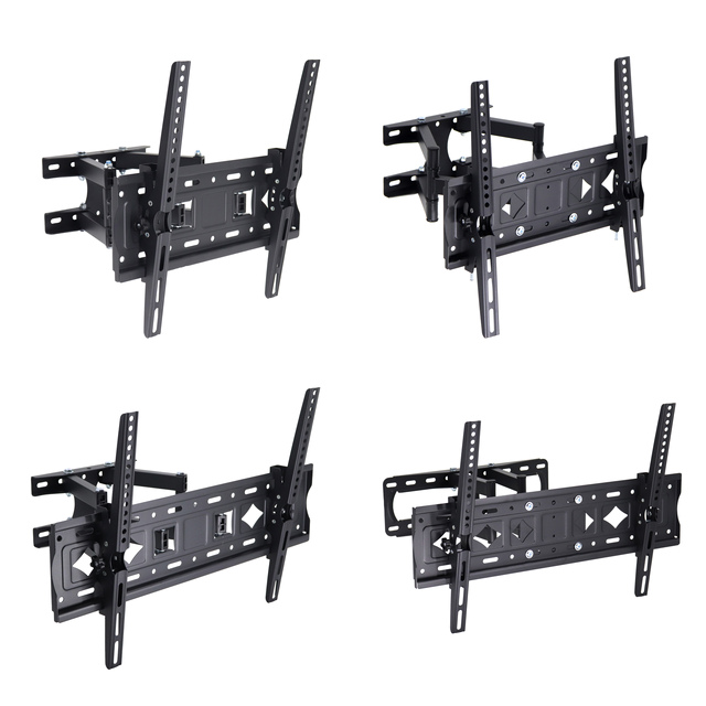 Universal Rotatable TV Bracket Wall Mount Full Motion TV Stand Retractable TV Wall Mount 26-85 Inch Soporte Para LCD LED Screen