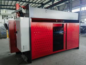 Mesin rem Tekan logam, mesin rem tekan 8 + 1 poros untuk bengkok Stainless Steel 220T lembar - Product Image 6