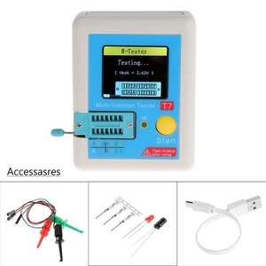 <span class=keywords><strong>LCR</strong></span>-<span class=keywords><strong>T7</strong></span> Multifunctionele Diode Triode Capaciteitsmeter Esr Tft Backlight <span class=keywords><strong>Transistor</strong></span> <span class=keywords><strong>Tester</strong></span> <span class=keywords><strong>Lcr</strong></span> Meter Multimeter