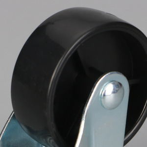 Furniture Caster 2 Inch Swivel Plate Mount Polyurethane Wheel Zinc Alloy Durable - Product Image 3