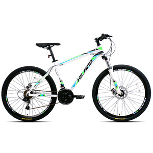 Bicicleta de Montaña para Adultos 2026, Nueva, al por Mayor, 24 Velocidades, con Frenos de Disco, <span class=keywords><strong>Cuadro</strong></span> de Acero y Horquilla con Suspensión - Product Image 1