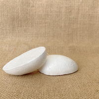 Décorations de Pâques, œufs en mousse de Pâques de différentes tailles, décorations pour enfants, demi-œufs en mousse de polystyrène
