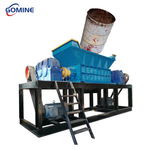 Déchiqueteuse <span class=keywords><strong>de</strong></span> métaux à double arbre pour ferraille <span class=keywords><strong>de</strong></span> moteur automobile, acier et aluminium - Product Image 1