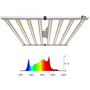 מקורה גדל סט דיודה תאורת 240v מסחרי בר אורות dimmable 12 led לגדול אור