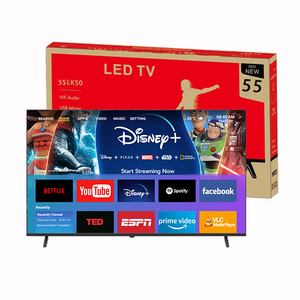 ทีวีสมาร์ทแอนดรอยด์ OEM สำหรับโรงแรม ขนาด 55 นิ้ว LED HDTV LCD พร้อม Wi-Fi สมาร์ททีวี 55 นิ้ว - Product Image 1