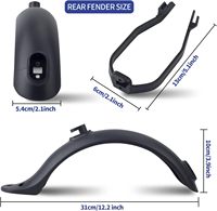 Couvercle d'affichage Grip Handled Kit électrique Jak Board Lx04 Speedway Scooter Fender Electric Scooter Parts Accessories
