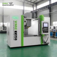 Centre d'usinage vertical CNC haute vitesse VMC1160 BT40 3/4/5 axes, moteur à broche unique, système Fanuc/GSK, fabrication de moules et de pièces automobiles