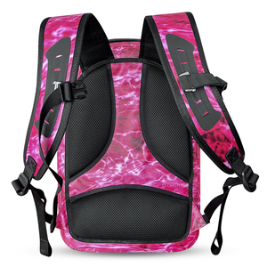 Sac à dos de randonnée imperméable <span class=keywords><strong>pour</strong></span> sports de plein air, avec logo personnalisé, couleur unie, unisexe, portable, multi-poches, grande capacité, sangle de poitrine - Product Image 3
