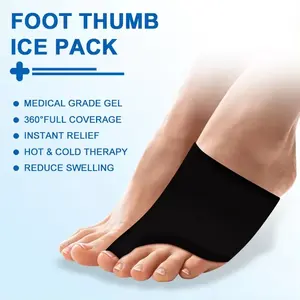 Nouveaux produits tendance Thérapie par le chaud et le froid Gel réutilisable Chaussette de glace Cheville Pied Ice Pack Wrap pour Achille - Product Image 4