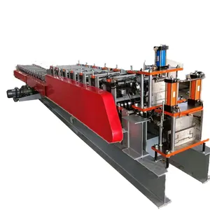 Automatische Afrastering Paal Rolvormmachine Gepoedercoat Staal D / W Vorm Palissade Hek Panelen Rail Post Making Machine