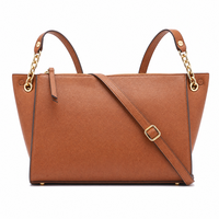 Tas Selempang Kulit Custom untuk Wanita, Model Mini Bucket Warna Olive, Tali Dapat Disesuaikan, Label Pribadi, Supplier ODM