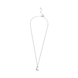 Collana con Ciondolo a Forma di Lettera L in Acciaio Inossidabile, 6 Opzioni di Colore - Product Image 2