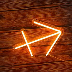 Enseigne néon LED Signe Astrologique <span class=keywords><strong>Sagittaire</strong></span> pour Astrologie, Décoration Murale Spirituelle pour la Maison, Chambre d'Enfant, Fête d'Anniversaire - Product Image 5