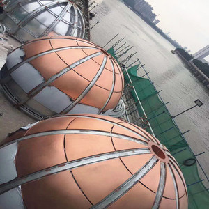 Revêtement de façade 3D en panneaux d'aluminium massif de forme spéciale courbée, sur mesure pour la décoration architecturale - Product Image 2