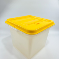 Boîte de vote transparente en plastique de 45 L pour les élections au Nigeria 2026