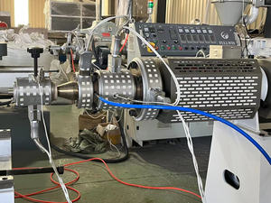 Nhựa đơn tường PP PE PVC sóng ống máy đùn/PE dây ống dẫn ống/PVC điện vỏ bọc ống máy sản xuất - Product Image 4