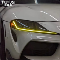 Carte LED jaune pour Toyota Supra A90 A80 jaune Drl puce mise à niveau supra Led Drl changement de couleur phare jaune Conversion