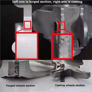 קלאסי שחור קעור עיצוב A356.2 אלומיניום M6 M5 רכב חישוקים 18 19 אינץ סגסוגת ליהוק גלגלים - Product Image 5