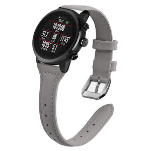 IVANHOE, 20mm, 22mm, banda de cuero para Samsung <span class=keywords><strong>Galaxy</strong></span> reloj 4 5 40 <span class=keywords><strong>44mm</strong></span> activo <span class=keywords><strong>2</strong></span> Correa para Huawei GT/<span class=keywords><strong>2</strong></span>/Pro <span class=keywords><strong>Galaxy</strong></span> reloj 4 pulsera - Product Image 5