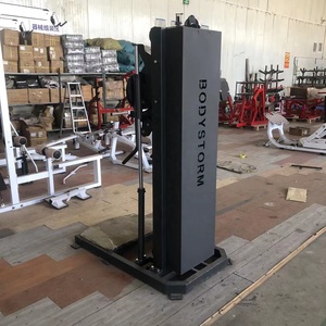 Alat Latihan Fungsional Profesional dengan Beban 80kg, Mesin Multi Gym Komersial untuk Kondisi Kekuatan Serbaguna - Product Image 4