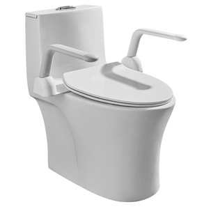 Barra de Agarre Antideslizante para Inodoro sin Perforaciones, Pasamanos de Seguridad para Personas Mayores, Soporte para Asiento de Inodoro, Agarradera de Asistencia - Product Image 5
