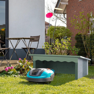 Toit breveté <span class=keywords><strong>pour</strong></span> robot tondeuse à gazon Auvent de garage <span class=keywords><strong>pour</strong></span> couverture de pluie Garage Maison <span class=keywords><strong>pour</strong></span> tondeuses automatisées - Product Image 1